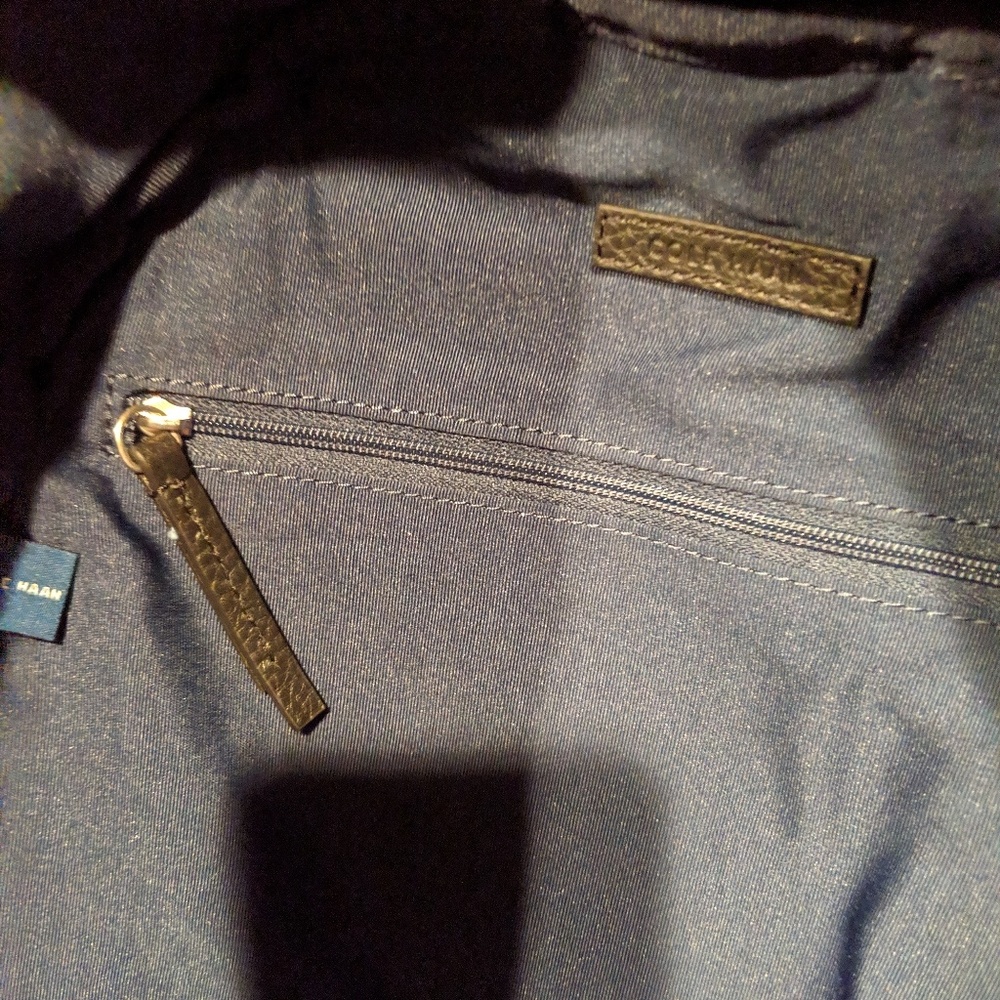 Cole Haan new pebbled leather backpack - Picture 6 of 8